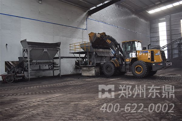陜西鑫廣通煤業(yè)煤泥烘干機(jī)現(xiàn)場